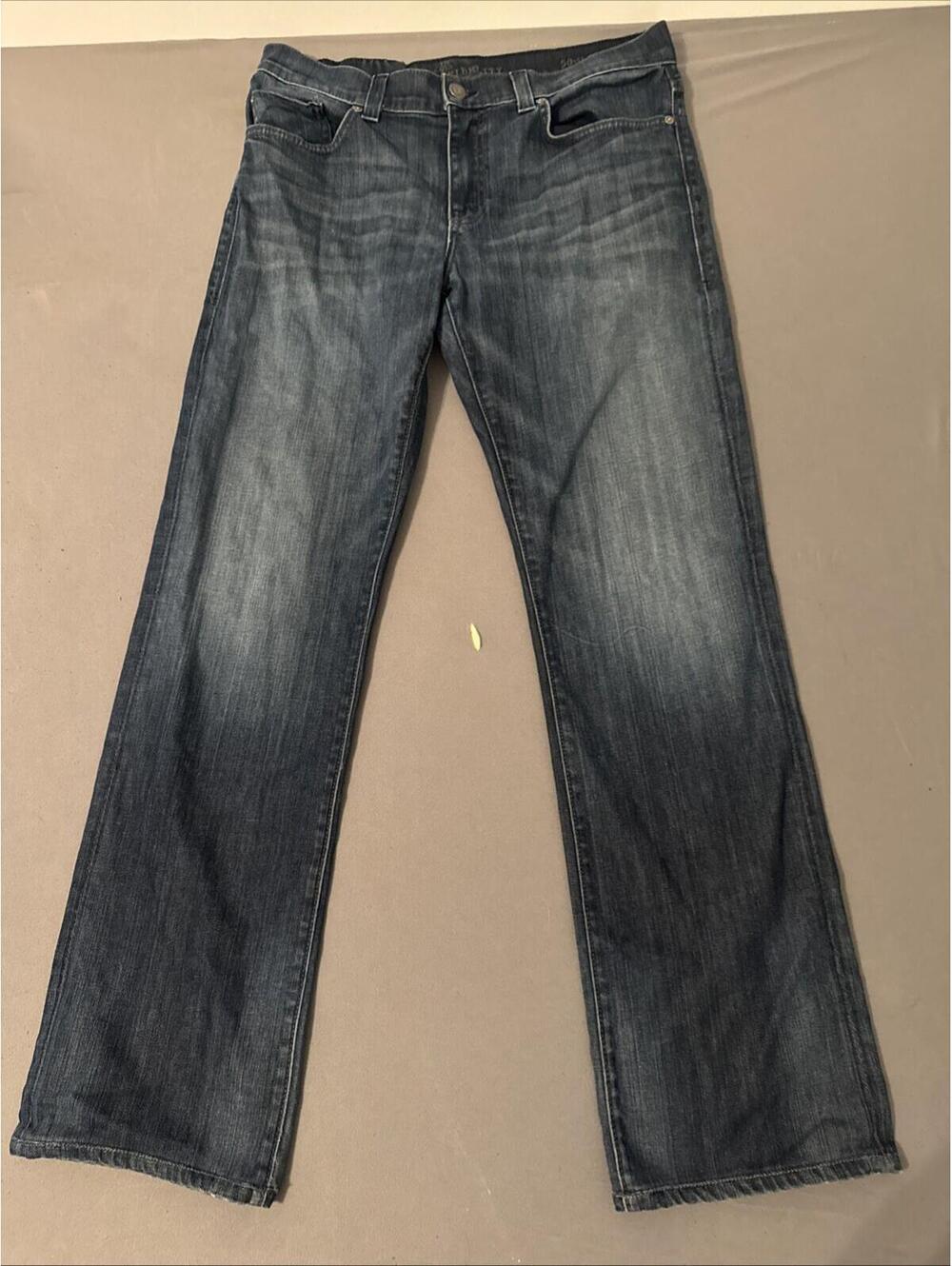 Fidelity Denim 50-11 Jeans Men’s 34 Blue Dark Wash Stretch Town Valley
